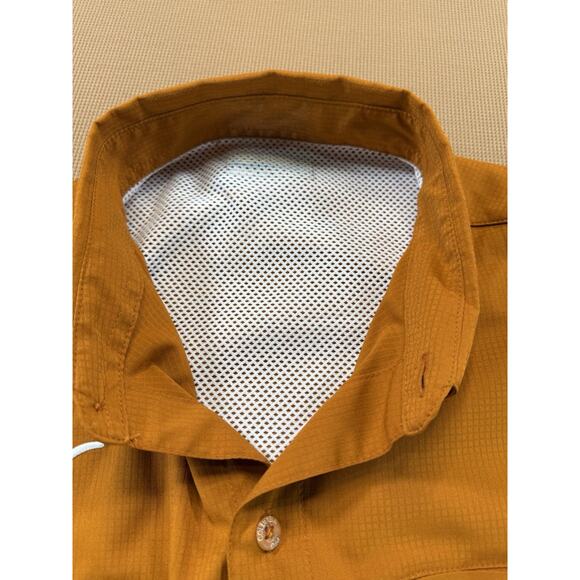 Columbia PFG Men’s Texas Longhorns Fishing Shirt Burnt Orange Size L - Picture 8 of 11